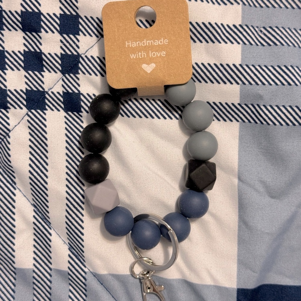 Brand new wristlet keychain.